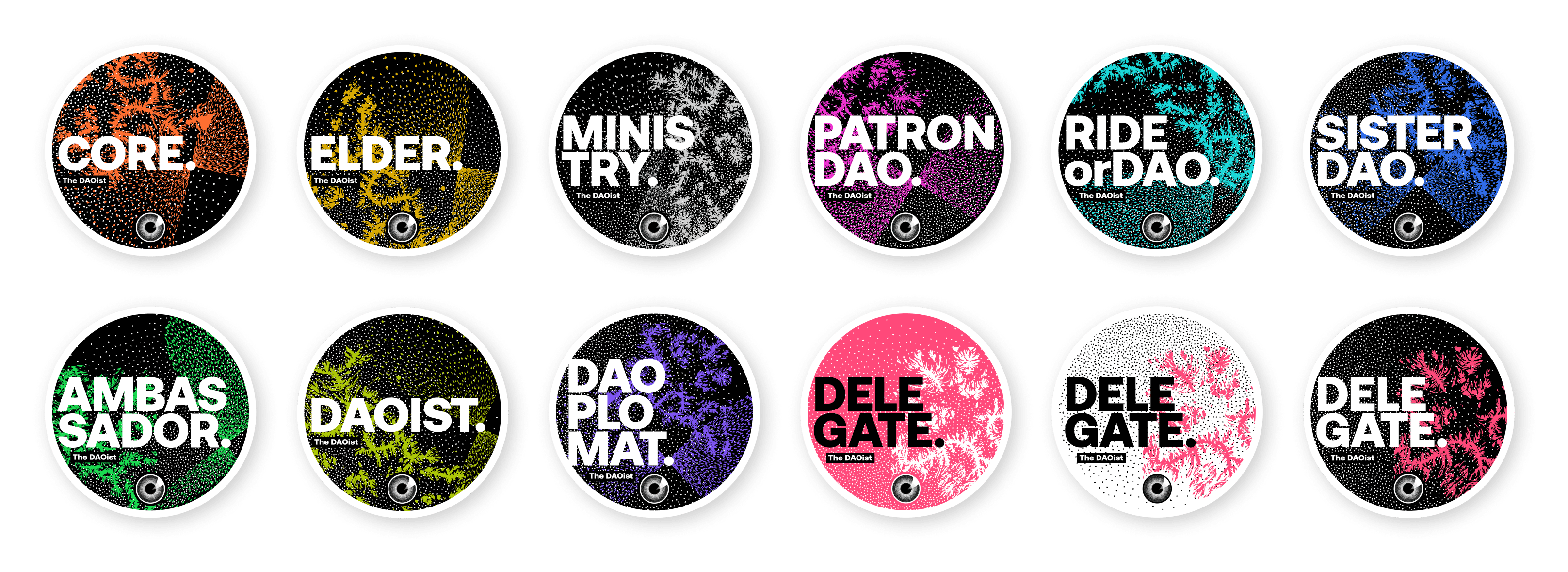 Governance badge designs